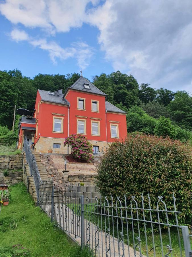 Ferienwohnung "Moeller" Rathmannsdorf Buitenkant foto