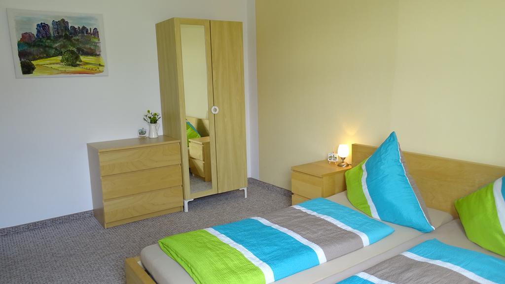 Ferienwohnung "Moeller" Rathmannsdorf Buitenkant foto